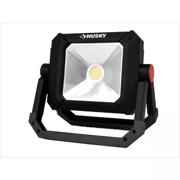 Husky EL2206 2000 Lumens Rechargeable LED Work Light - CrateDrops